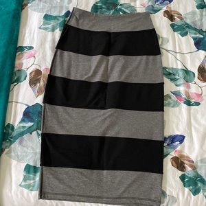 Lululemon long pencil skirt